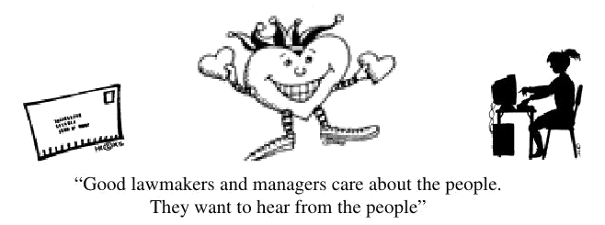 Letter, Lawmaker, Computer User